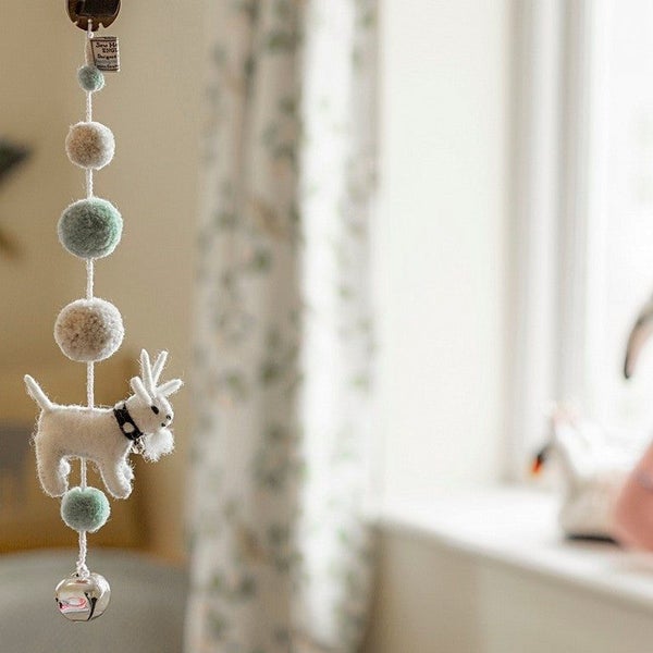 Pom Pom Mobile - Billie Goat Carousel 3