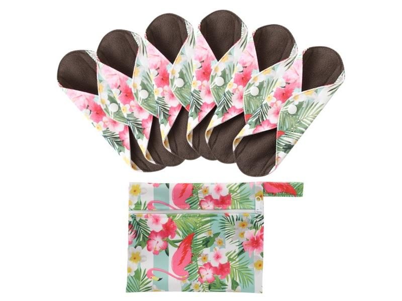 Reusable Sanitary Pads Washable Panty Liner Carousel 1