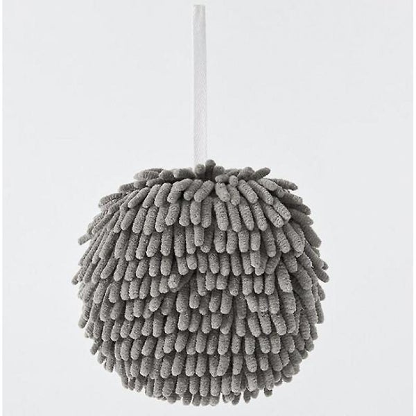 Gray Chenille Fabrics Thickened Soft Bathroom Accessories Kitchen Hanging Quic Carousel 1