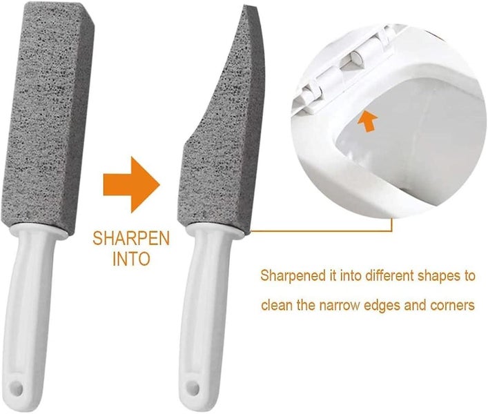 4 Pcs Pumice Stone Cleaning Brush Pumice Stone Cleaning Stone With Handle Toi Carousel 5
