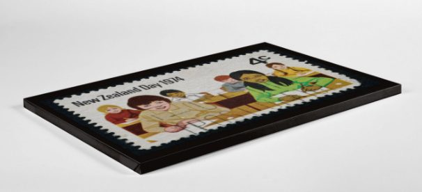Canvas Print - 1974 New Zealand Day Stamp Carousel 3