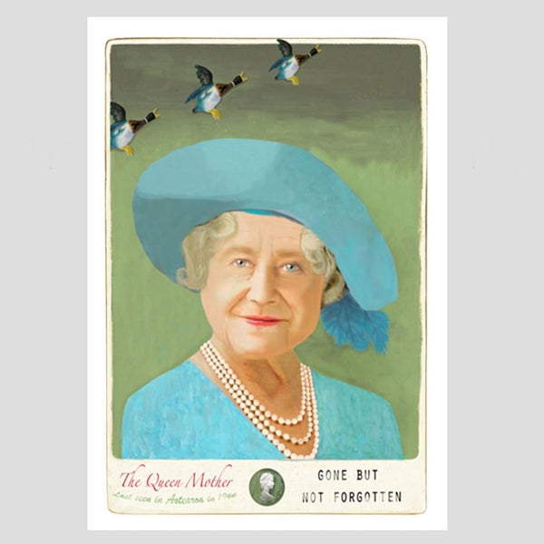 Queen Mum - Art Print Carousel 1