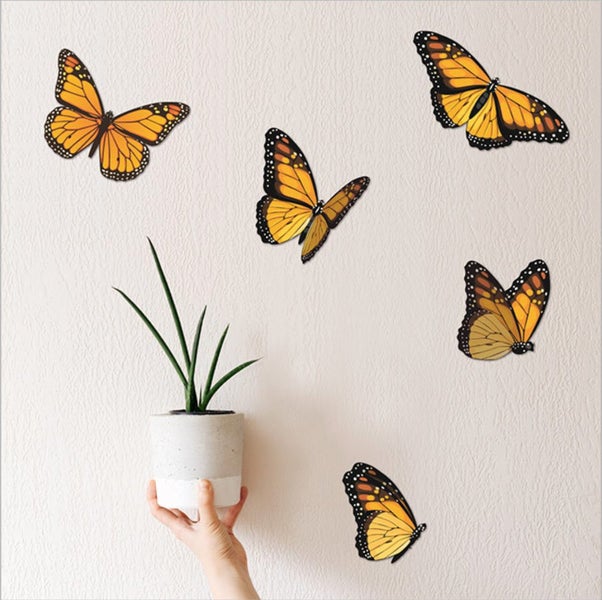 Monarch Butterfly Wall Set Carousel 1
