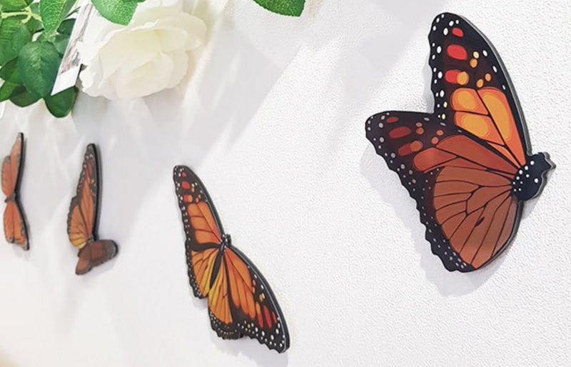 Monarch Butterfly Wall Set Carousel 3