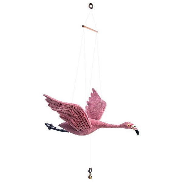 Flapping Wing Flamingo Mobile Carousel 2