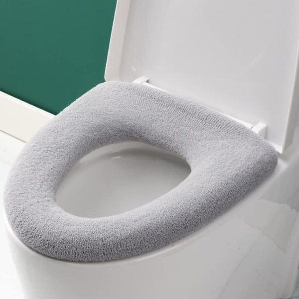 3 Pack Toilet Seat Covers Thick And Soft Stretchy Washable And Fits All Oval Carousel 1