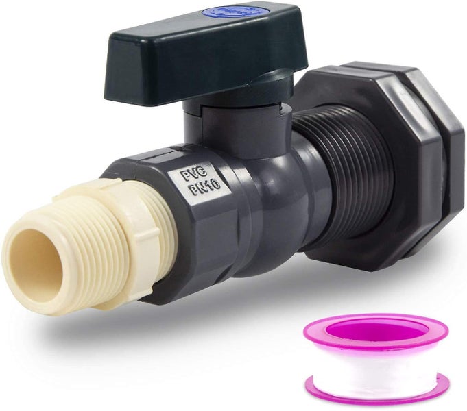 Pvc Rain Garden Barrel Faucet Barrel Faucet Kit Hose Adapter For Aquariums And Carousel 1