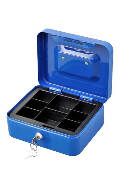 Small Cash Box With Lock And Slot Metal Piggy Bank For Adults And Children Carousel 5