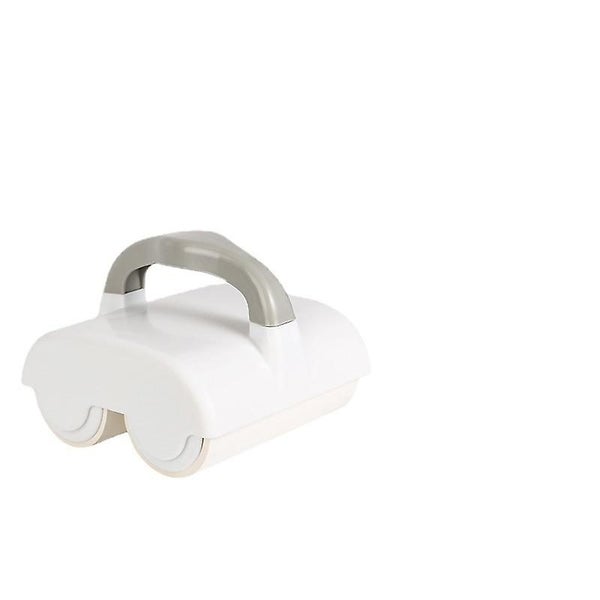 White Dual Wheel Pet Hair Epilator Carousel 1
