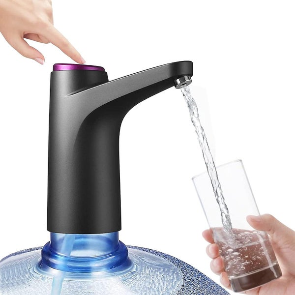 Kettle Dispenser black 50cm Silicone Hose Usb Portable Kettle Pump For 5 Carousel 1