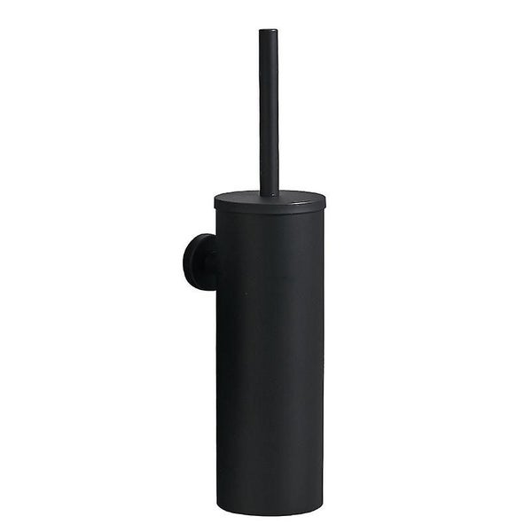 Black Toilet Brush With Brush Holder Wall-mounted Stainless Steel Bathroom Toi Carousel 2