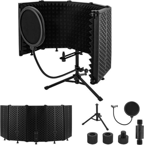 Mic Shield with Triple Sound Insulation Carousel 1