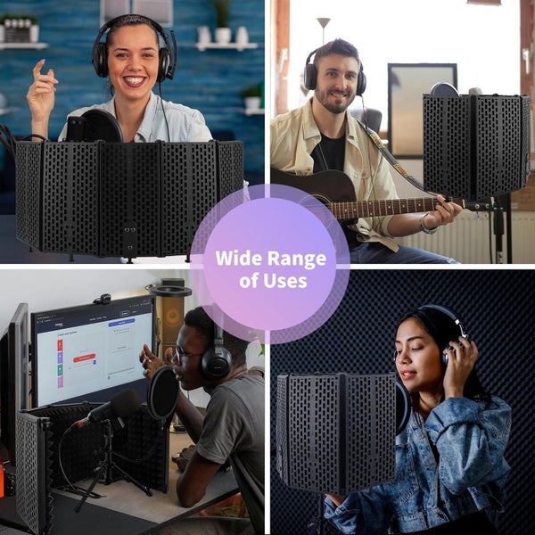 Mic Shield with Triple Sound Insulation Carousel 2