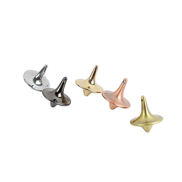 5pc Stainless Steel Metal Spinning Top Well-designed Edc Decompression Toy P Carousel 1
