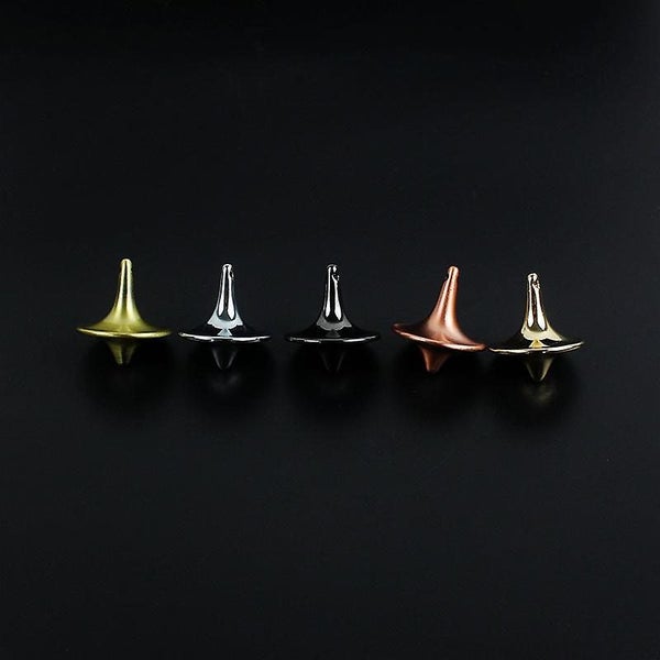 5pc Stainless Steel Metal Spinning Top Well-designed Edc Decompression Toy P Carousel 2