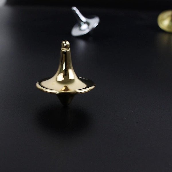 5pc Stainless Steel Metal Spinning Top Well-designed Edc Decompression Toy P Carousel 5