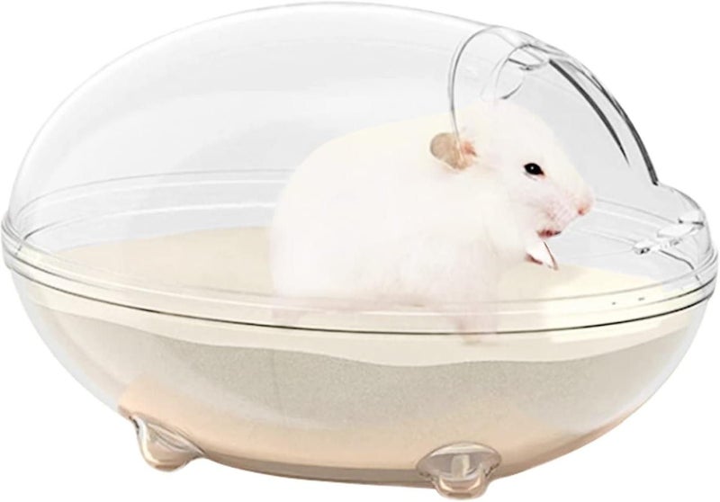 Hamster Bath Room Large Entrance Transparent Hamster Bathroom Hamster Sand B Carousel 1