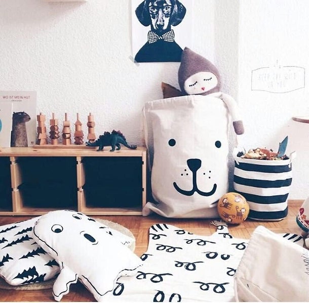 2pc Laundry Bag Large Canvas Laundry Bag With Drawstring Drawstring Storage Ba Carousel 2