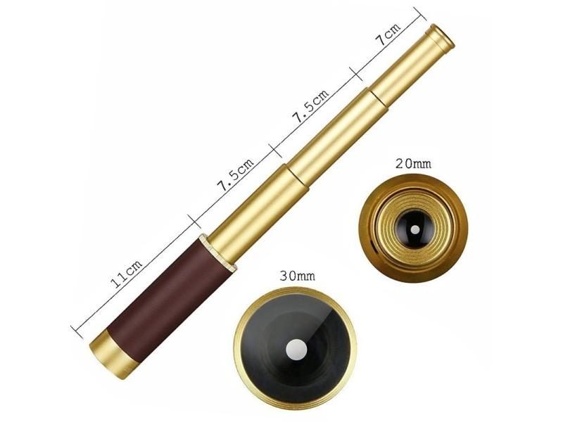 25X30 Pirate Monocular Telescope 5000m Long Range Spyglass Family Gifts Carousel 1