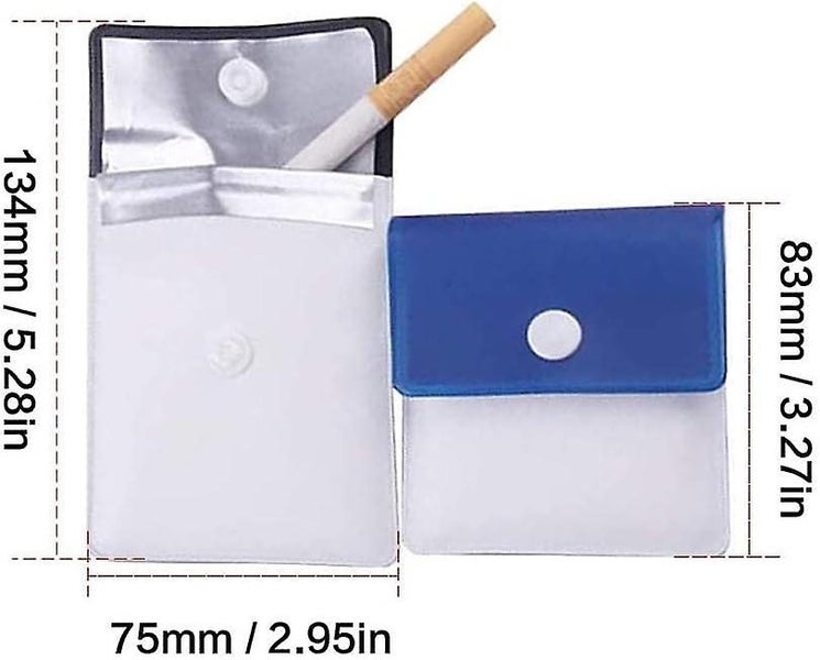 Ashtray Bag With Pocket 6 Pieces Flame Retardant Pvc Odorless Compact And Carousel 2
