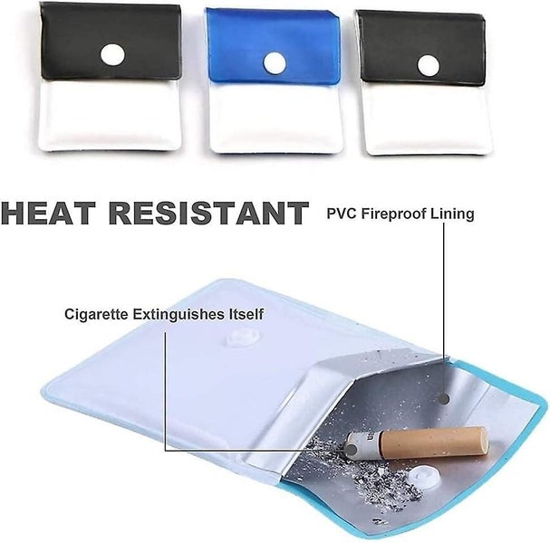 Ashtray Bag With Pocket 6 Pieces Flame Retardant Pvc Odorless Compact And Carousel 5