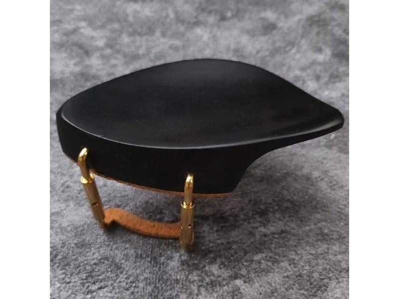 1/4 To 4/4 Violin Chinrest With Metal Clamp Screw Bracket Cork 1/2 Ebony Jujube Carousel 1