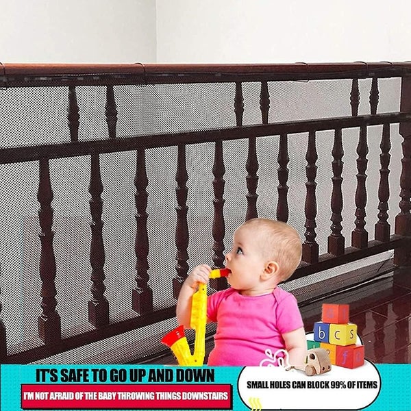 Braun Stair Safety Net2*0.79mstair Safety Netbaby Safety Stair Netchild Sta Carousel 5