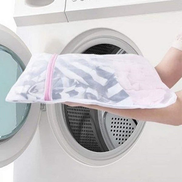 4-piece High-quality White Mesh Bra Laundry Bag 30*40cm. Travel Wash Bag Su Carousel 5