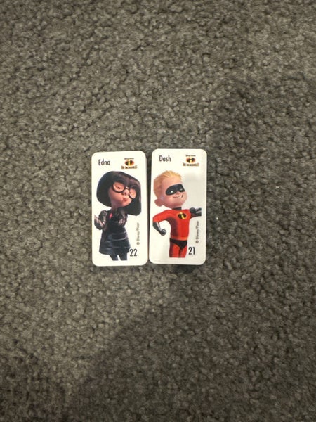 2x Disney the incredibles dominoes Carousel 1