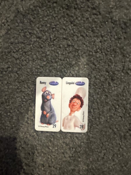2x Ratatouille Disney dominoes Carousel 1