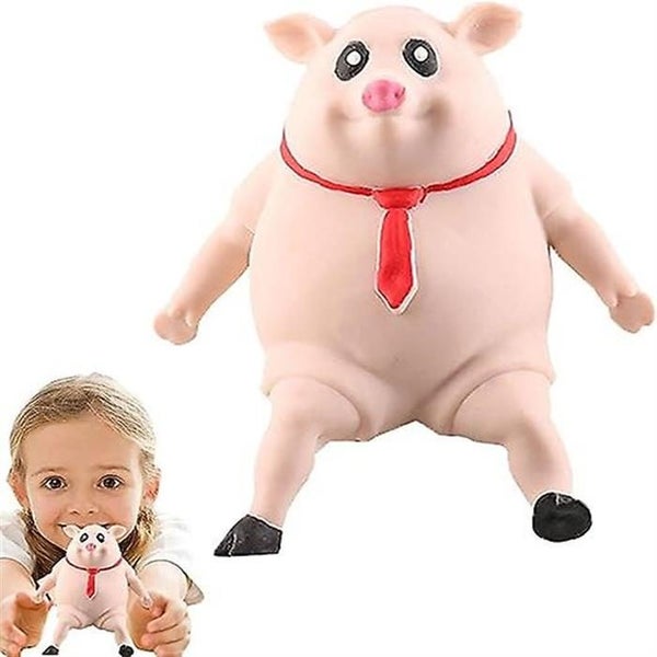 small Soft Pig Stress Relief Toy Stretchy Pig Stress Toy Cartoon Pig Stres Carousel 2
