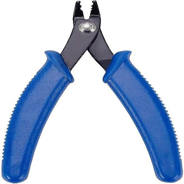 Jewelry Tool Bead Pliers 13.5 Cm Blue Pvc Handle Hook Pliers Pointed Nose Carousel 1