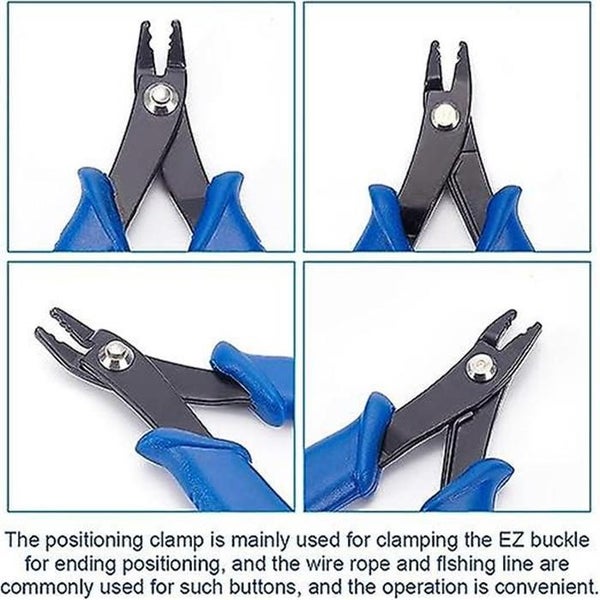 Jewelry Tool Bead Pliers 13.5 Cm Blue Pvc Handle Hook Pliers Pointed Nose Carousel 5