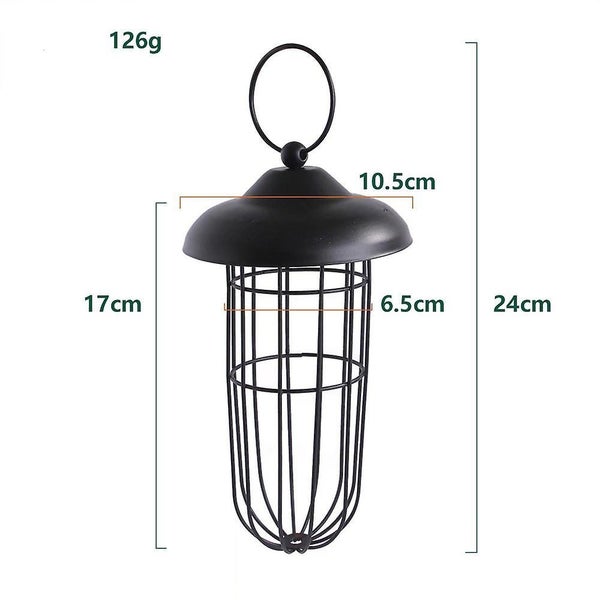 Bird Feeder Bird Food Dispenser Bird Food Dispenser Eco-friendly Iron Lid E Carousel 2