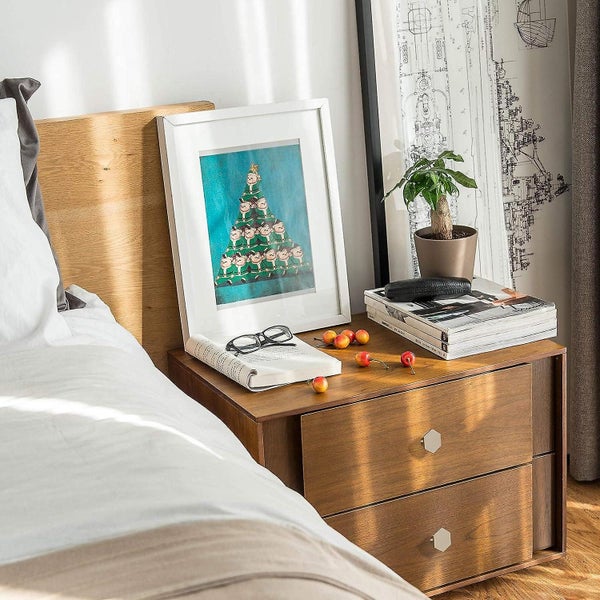 6 Pieces Copper Hexagonal Brass Cabinet Handle Cupboard Door Handle Cupboard H Carousel 3