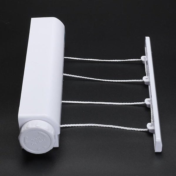Indoor And Outdoor Wall-mounted Drying Rack Clothes Drying Rack Extendable Up Carousel 2