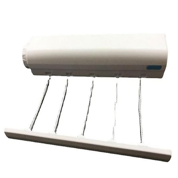 Indoor And Outdoor Wall-mounted Drying Rack Clothes Drying Rack Extendable Up Carousel 5