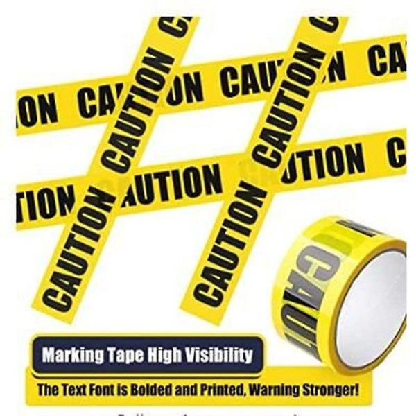 Warning Tape Warning Tape Floor Marking Tape Yellow And Black Marking Tape C Carousel 2