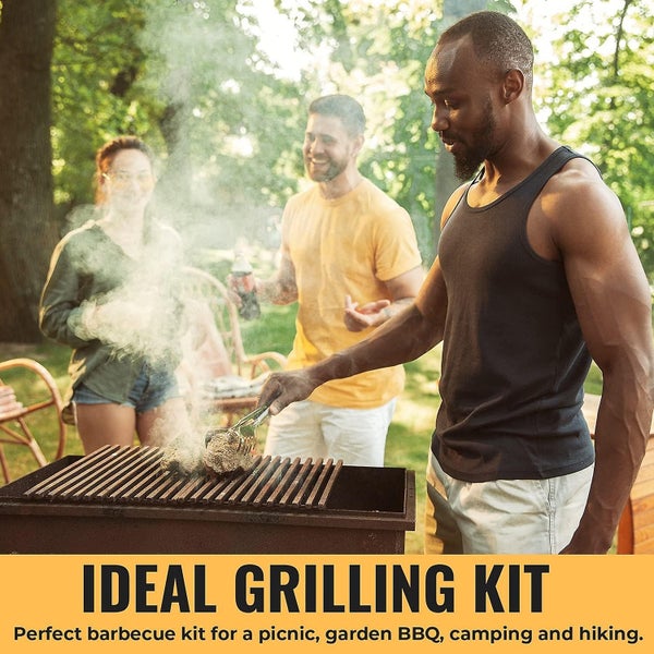 9piece Barbecue Accessories Grill Kit Barbecue Utensils Bbq Grill Tools Set Me Carousel 5