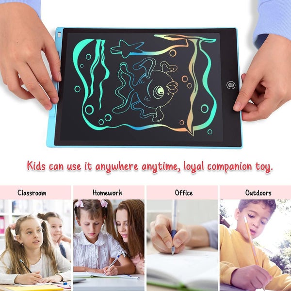 12 Inch Colorful Lcd Writing Tablet Large Drawing Board Children And Adults62998274072962112