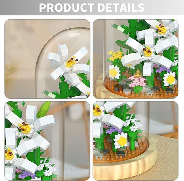 Lily Artificial Flower Bouquet Building Blocks For Room And Office Decor Adu Carousel 2