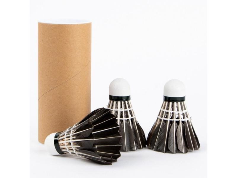 Professional Badminton Shuttlecock Black Goose Feather Badminton Shuttlecock Carousel 1