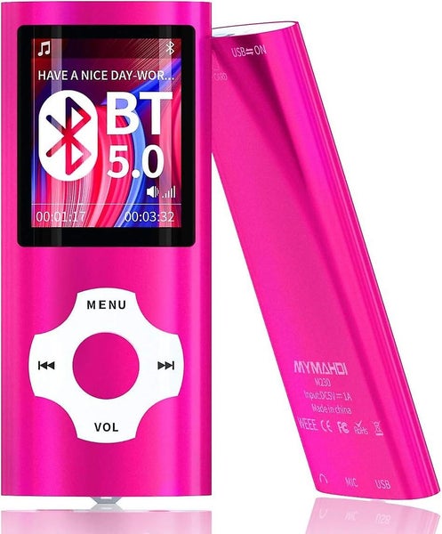Mp3 Player With Bluetooth 5.0 Ultra-thin 1.8 Inch Lcd Screen Portable Hi-fi Carousel 1