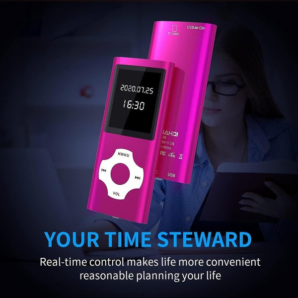 Mp3 Player With Bluetooth 5.0 Ultra-thin 1.8 Inch Lcd Screen Portable Hi-fi Carousel 5