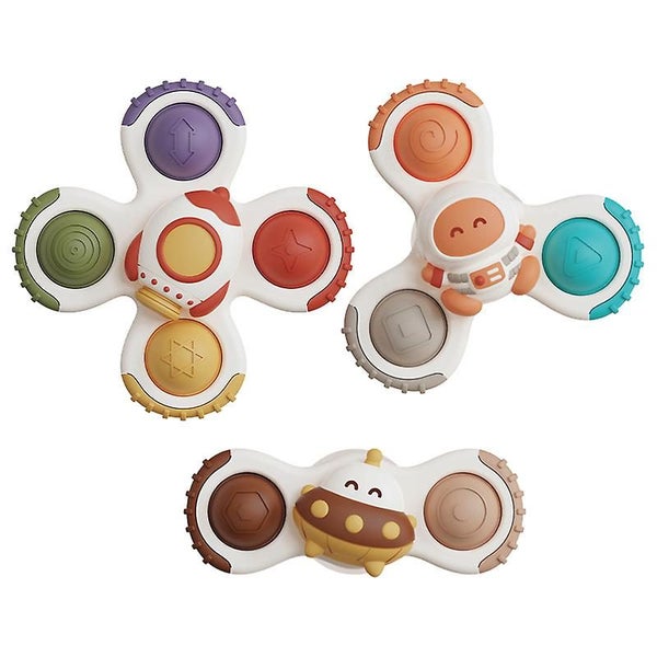 Suction Cup Spinner Baby Toys Hand Spinner Baby Toy 1 Year Old Sensory Toy B Carousel 1