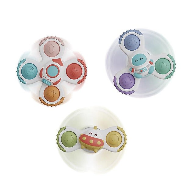 Suction Cup Spinner Baby Toys Hand Spinner Baby Toy 1 Year Old Sensory Toy B Carousel 5
