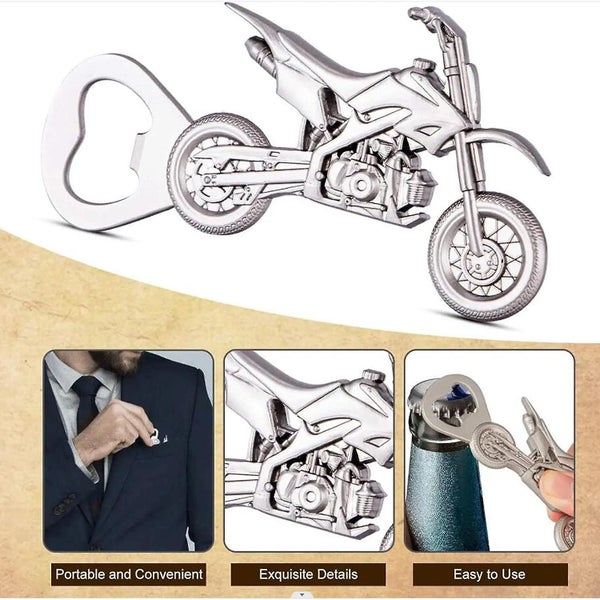 Rpanle Vintage Motorcycle Bottle Opener Retro Motorcycle Beer Bottle Openers Carousel 2