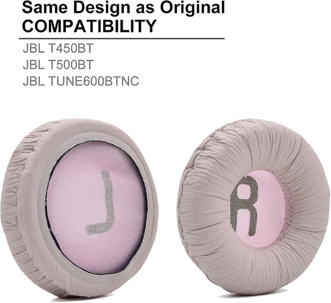 Ear Pads pinkfoam Cushions Compatible With Jbl T500bt T450bt Tune600btnc Hea Carousel 2