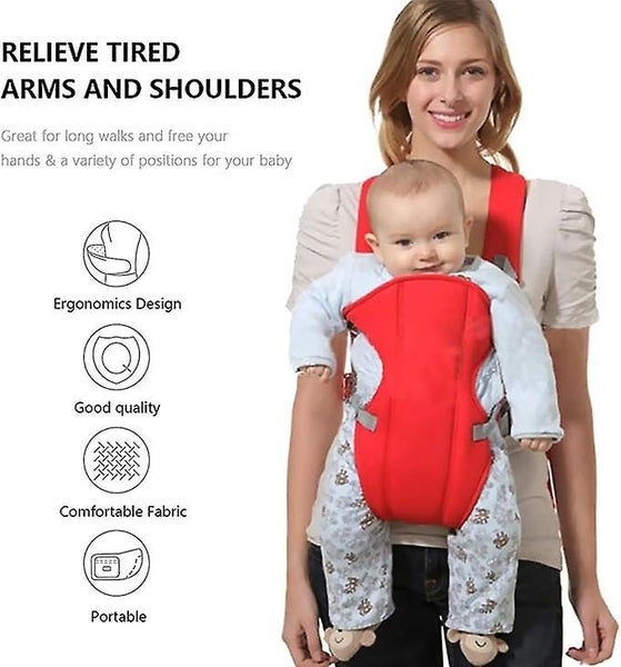 Baby Carrying Strap navy Blue Ergonomically Breathable Three In One Adjust Carousel 5