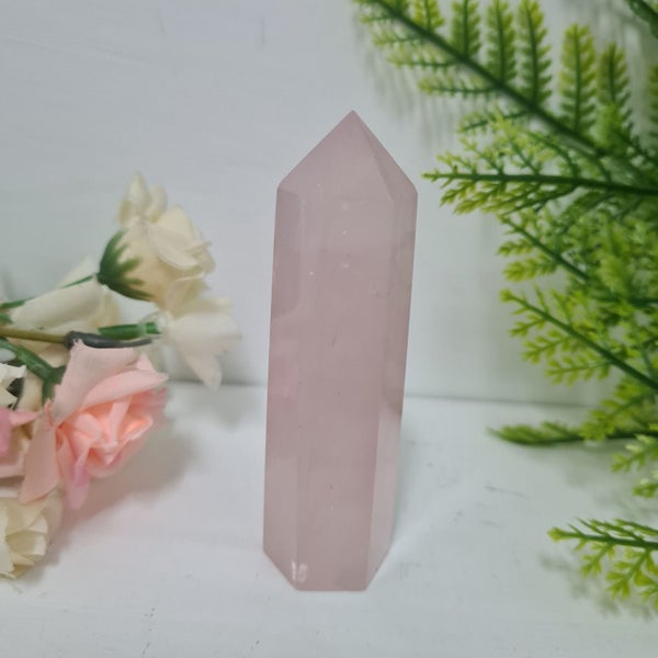 Rose Quartz Gemstone Point Carousel 1